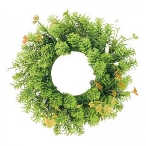 Artificial Floral Wreath Handcrafted Garland For Door Wall Decor