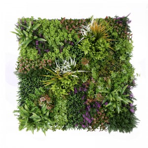 3D vertikální systém Greenery Wall Jungle Umělá zelená rostlina Travní stěna
