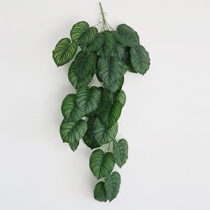 Bimë artificiale për arredim, hardhi realiste natyrale me pamje të bukur Bimë e varur me gjethe