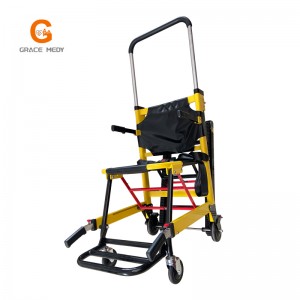 LTDJ001 Emergency Medical Stair Stretcher Steel Manual Disabled Climbing Wheelchair Stretcher