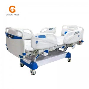 2022 ChinaA01-5 Wholesale Hospital Furniture Medical Equipment Products Adjustable Steel Electric ICU Hospital Care Bed