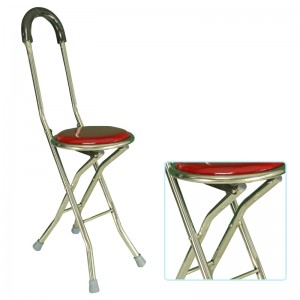 stainless steel cane stool