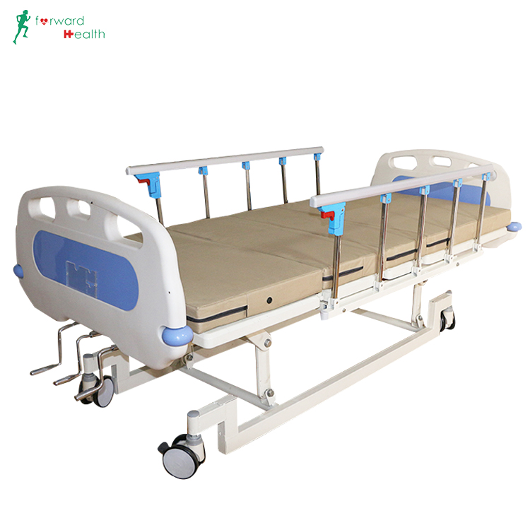 Hot New Products Bed Mattress - A02-4 Cheap Price Adjustable 3 Function Manual Hospital Bed Medical with Three Cranks for Sale – Webian