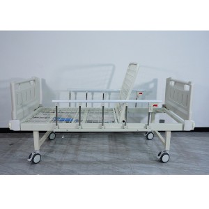 one Function Manual Nursing Care Clinic ICU Patient Hospital Bed Medical Equipment Hospital Furniture single crank hospital bed