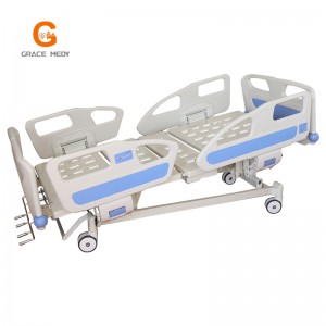 A01 4 crank five function manual hospital bed A01