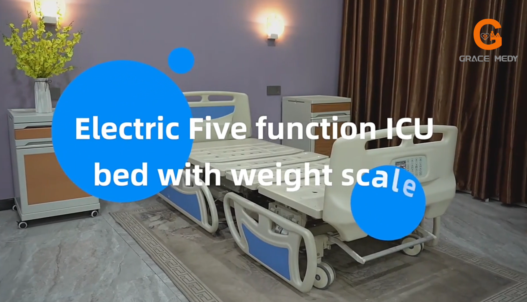 A01-1 Multifunctional Weighing Hospital Bed