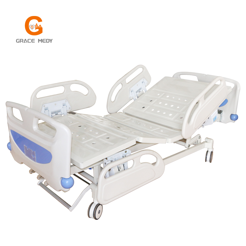 OEM/ODM Supplier Geriatric Beds - Three function clinic hospital bed with ABS guardrails A02 – Webian