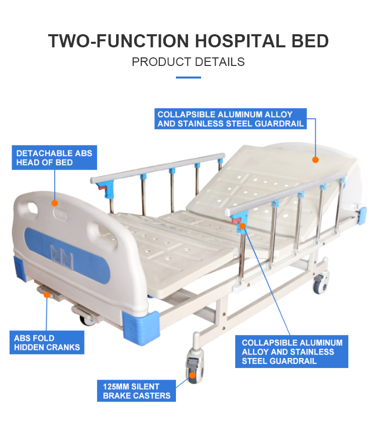 Which type of hospital bed is the most common?