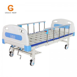 Abs Trolley With 6 Drawer - hospital equipment Two function hospital bed  manual double hospital medical ICU nursing patient bedA09 – Webian