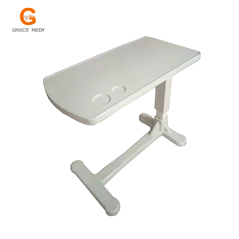 A comfortable mobile dining table is an important factor to improve the happiness of patients in hospital
