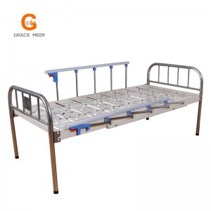 Stainless steel 1 function hospital bed B11-1