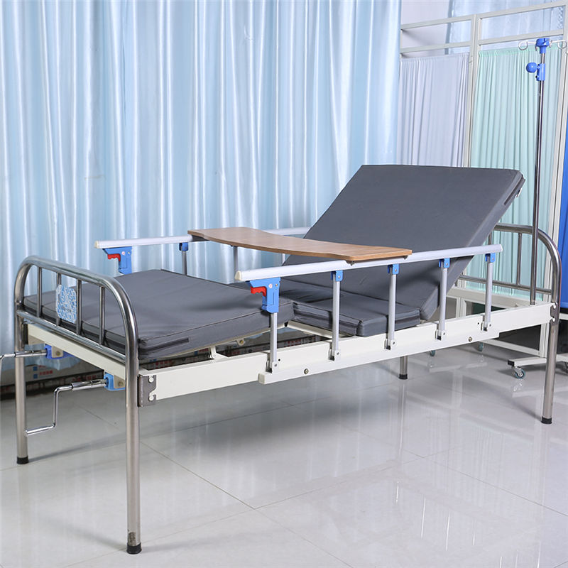 Two function hospital iron bed B04 two cranks hospital bed Featured Image