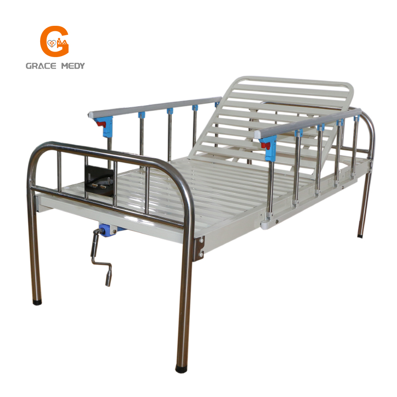 Factory wholesale Medical Adjustable Table - B11-1 ONE CRANK HOSPITAL/CLINIC HOSPITAL BED – Webian