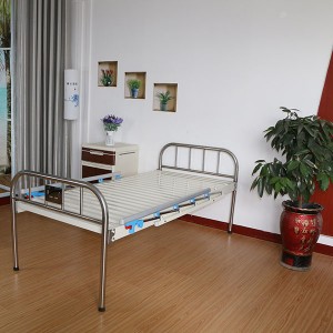 simple hospital bed iron Flat bed B11-2