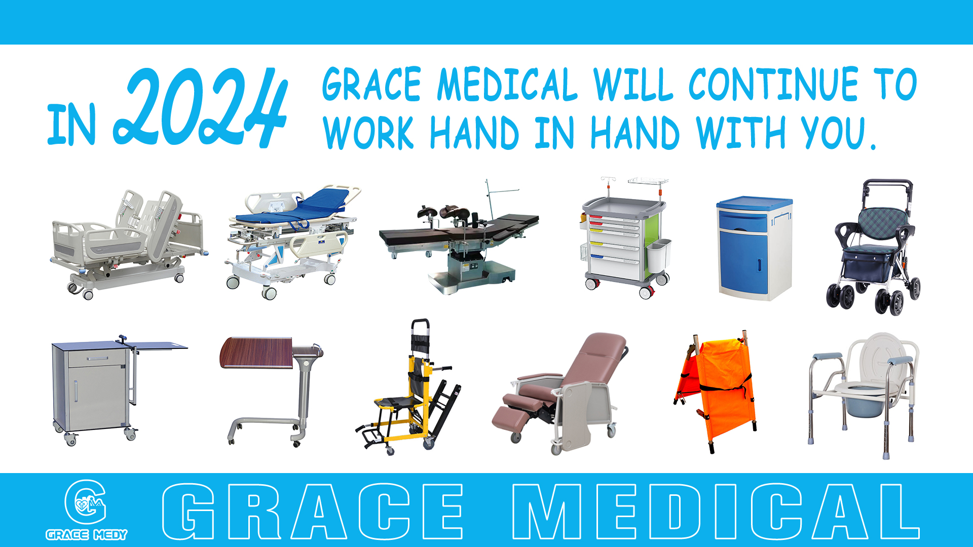 Grace Medical will accompany you into 2024.