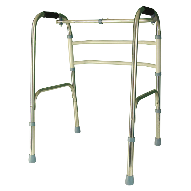 Crank Manual Hospital Bed - Medical equipment multifunctional folding aluminum alloy walker disabled crutches – Webian