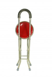 stainless steel cane stool