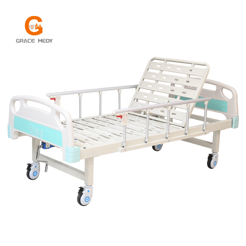 factory customized Adjustable Medical Beds - Z02 manual one function hospital bed – Webian