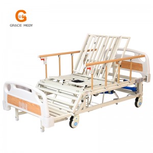 Professional Design Medical Bed Caster Trade - ZC03 Manual Full Curve Turnover Nursing Bed – Webian