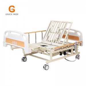 ZC03E yellow color Electric Full Curve Turnover Nursing Bed