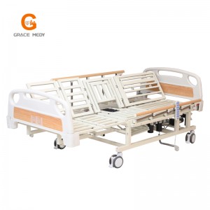 ZC03E yellow color Electric Full Curve Turnover Nursing Bed