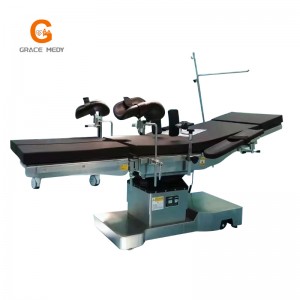 Six-function electric operating table