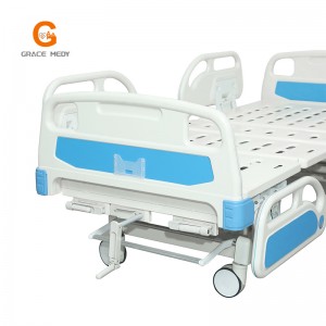 JD3001 3 function manual hospital bed