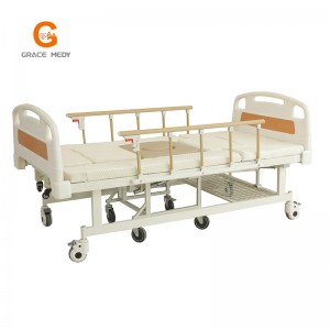 KTL001 Manual Wheelchair Bed with Toilet
