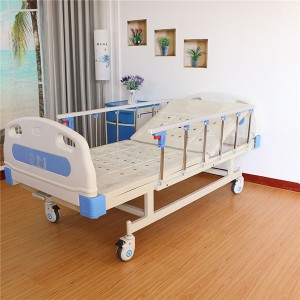 One function hospital bed single cranks ICU medical bed