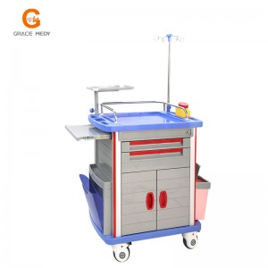 Hospital ABS medical cart clinical drug delivery cart
