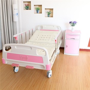 Two function hospital bed double cranks hospital bed