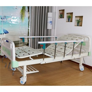 Two function hospital bed double cranks hospital bed