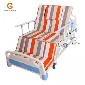 C03 manual turn over nursing bed with toilet for patient or elder