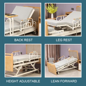 Home eight function revolving bed
