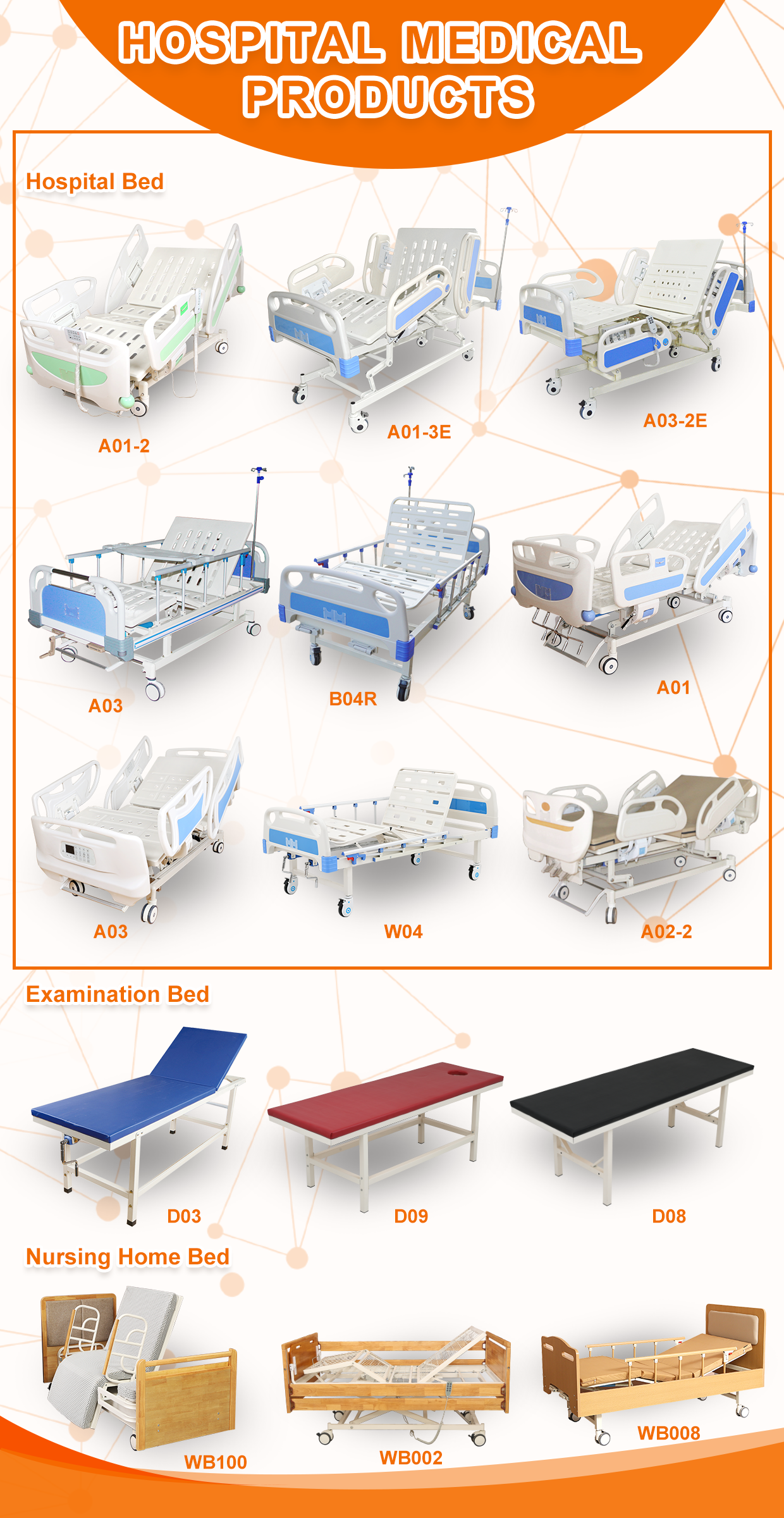 What are the characteristics of hospital furniture?