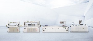 China Cheap price Side Force Feeding Extruder Granulating Line - WPC Profile Extrusion Line – Grace