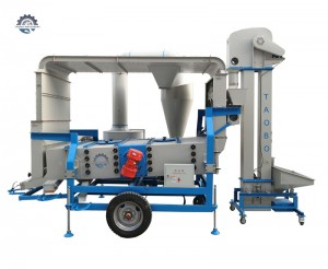 Wholesale Seed Processing Plant Machinery - Double air screen cleaner – Taobo