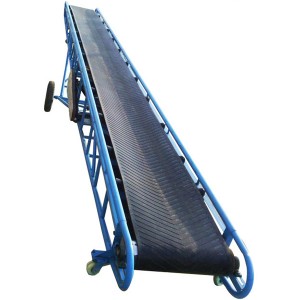 factory customized 21 Meters Telescopic Belt Conveyor - Belt conveyor & mobile truck loading rubber belt – Taobo