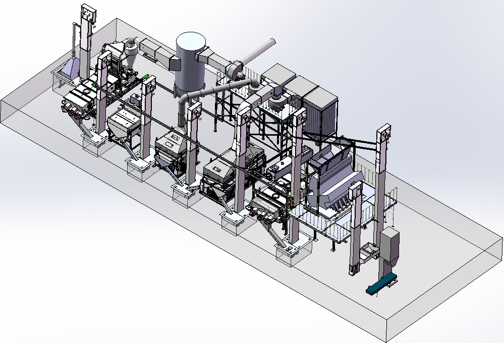 Continue Introduce one completely beans processing plant .