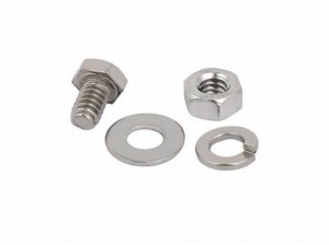 hex bolt, nut and washer for  flange connection