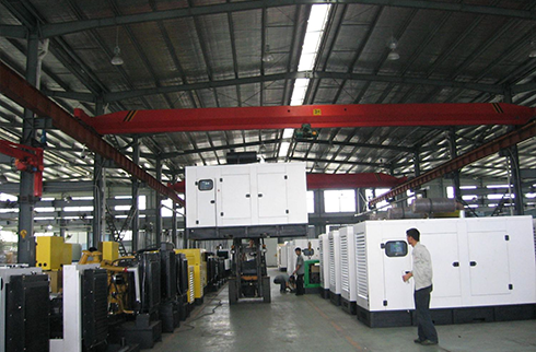 Diesel generator set is easy to install and use