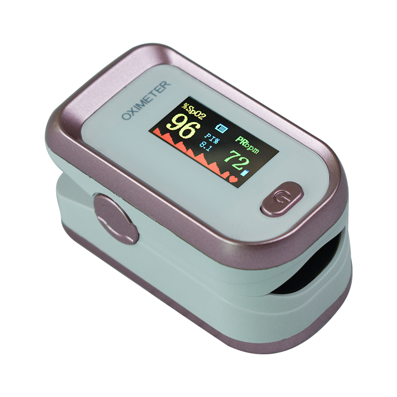 OEM Wholesale Best Forehead Thermometer Manufacturers - Oximeter rose gold – Gravitation Med