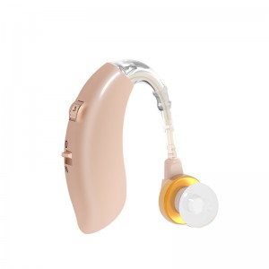 One of Hot test for Battery type behind the ear Hearing Aid Amplifier for Mild to Severe Hearing Loss