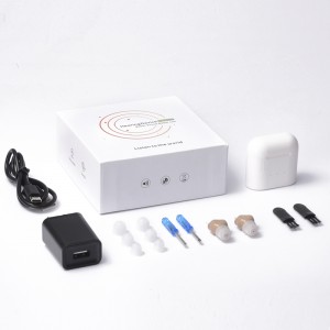 Great-Ears G19 rechargeable magnetic charging cic mini invisible wear in ear high quality hearing aids