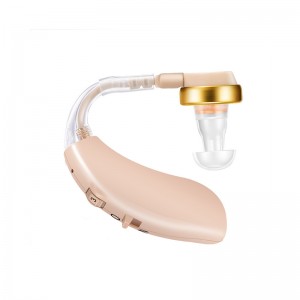 Great-Ears G20 easy to use low consumption economical behind the ear hearing aids for old people with hearing loss