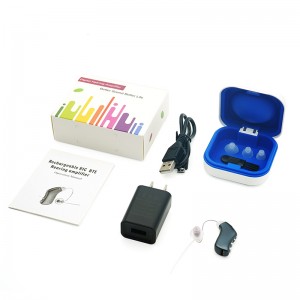 Great-Ears G28D noise reduction RIC digital rechargeable behind the ear invisible wear hearing aids