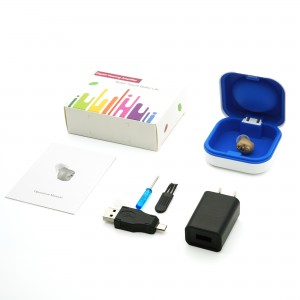Great-Ears G17 in the ear hot-selling low power consumption small size rechargeable hearing aids