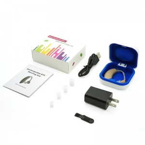Great-Ears G25 rechargeable noise reduction 4 modes low consumption good quality hot-selling behind the ear hearing aids