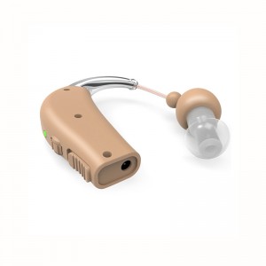 Great-Ears G27 rechargeable rapid fast charging noise reduction behind the ear low counsumption hearing aids for hearing loss