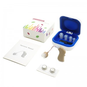 Great-Ears G28 noise reduction ultra-low consumption easy to use economic behind the ear hearing aids for hearing loss